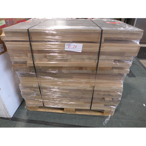 3036 - Pallet of Solid Oak Off Cuts (416-117) * This lot is subject to VAT