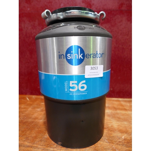 3053 - Insinkerator Food Waste Under Sink Disposal (Model: 56) (416-12) * This lot is subject to VAT