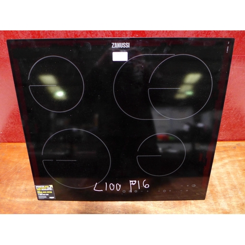 3057 - Zanussi 4-Zone Ceramic Hob (Model No: ZHRN673K) (416-100) * This lot is subject to VAT