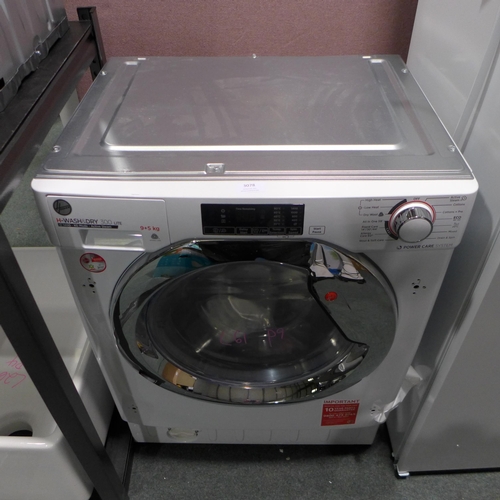 3078 - Hoover H-Wash & Dry 300 Lite, Washer Dryer (9+5KG) (Model No: HBDS495D1ACE) (416-61) * This lot is s... 