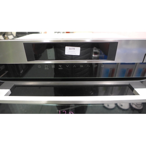 3079 - AEG Single Steam Oven (H594xW594xD567) - model no.:- BSK782320M, original RRP £1430 inc. VAT (416-30... 