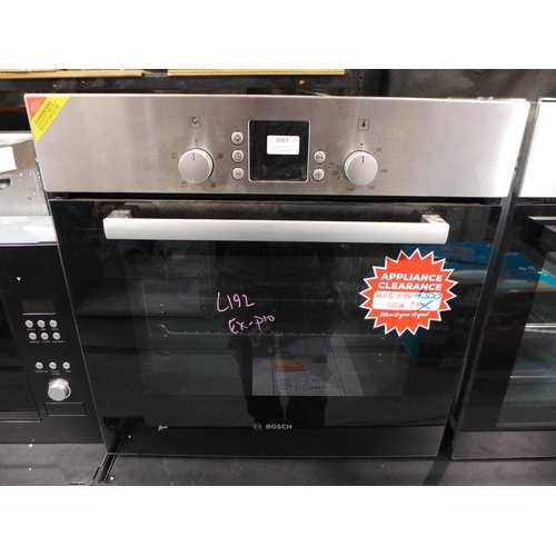 3087 - Bosch Single Oven (Model: HBN331E7B) (416-192) * This lot is subject to VAT