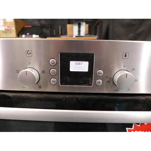 3087 - Bosch Single Oven (Model: HBN331E7B) (416-192) * This lot is subject to VAT