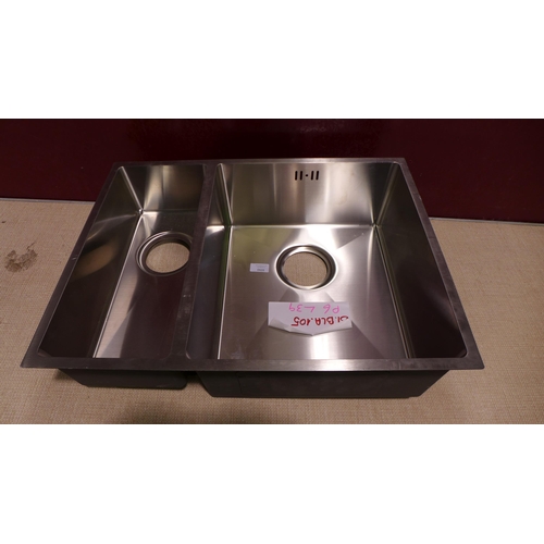 3090 - Metal and Composite Undermount 1.5 Bowl Sink (416-39) * This lot is subject to VAT