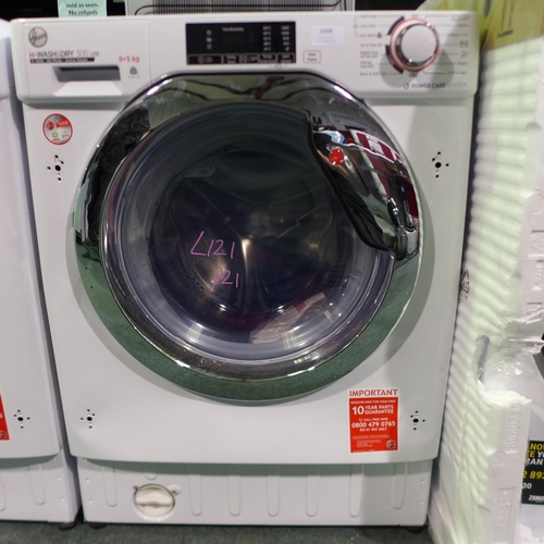 3098 - Hoover H-Wash & Dry 300 Lite, Washer Dryer (9+5KG) (Model No: HBDS495D1ACE) (416-121) * This lot is ... 