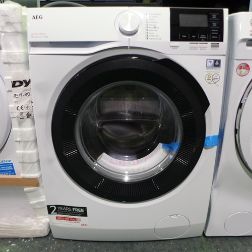 3103 - AEG 6000 Series Pro Sense Washing Machine (1-10KG) (Model No: LFR61144B)  (416-193) * This lot is su... 