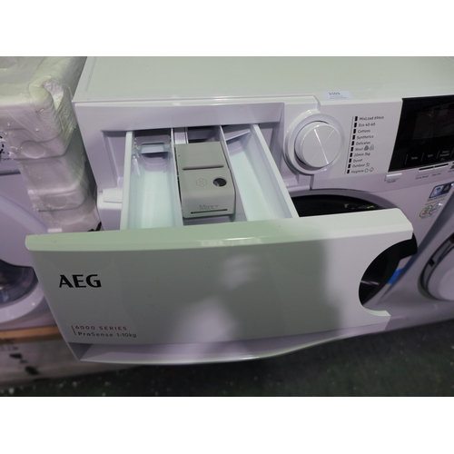 3103 - AEG 6000 Series Pro Sense Washing Machine (1-10KG) (Model No: LFR61144B)  (416-193) * This lot is su... 