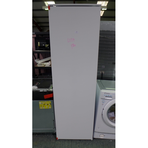 3106 - Zanussi Integrated Tower Freezer (frost free) (H1772xW548xD549) - model no.:- ZUNN18FS1, original RR... 