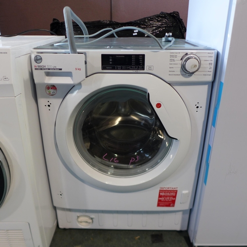 3114 - Hoover H-Wash 300 Lite Integrated Washing Machine (9kg) (Model No: HBWS49D1W4) (H820xW600xD530), ori... 