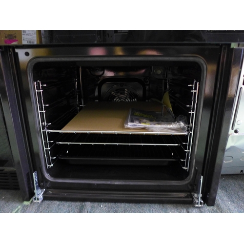 3119 - Zanussi Built In FanCook Double Oven (Damaged Door) (H888xW594xD568) - model no.:- ZKHNL3X1, origina... 