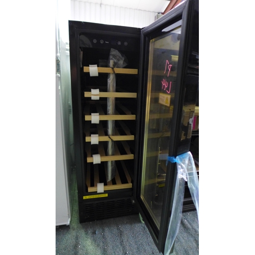 3120 - Viceroy Under Counter Wine Cooler (H870xW295xD570) (Model No: WRWC30BKED) original RRP £332.50 inc. ... 