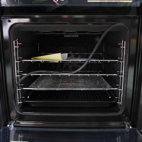 3126 - Zanussi Built In Airfry Double Oven (H888xW594xD568) - model no.:- ZKCNA4X1, original RRP £620 inc. ... 