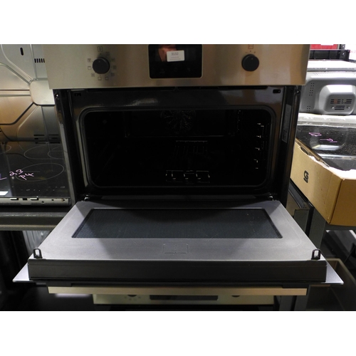 3132 - Zanussi Combi Microwave (H455xW595xD567) - model no:- ZVENM6X1, (Missing Shelves) original RRP £482.... 