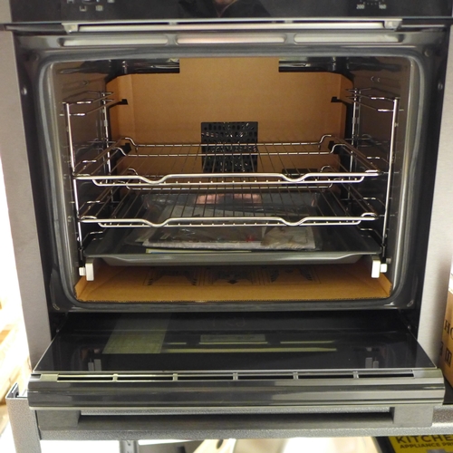 3135 - Neff N50 Single Multifunction Slide & Hide Oven - Graphite - Model: B3ACE4HG0B  (H595xW594xD548), or... 