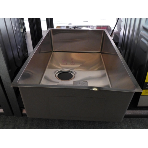 3137 - Metal & Composite Trough Style - Undermount Sink (Dinted Frame) (416-195) * This lot is subject to V... 