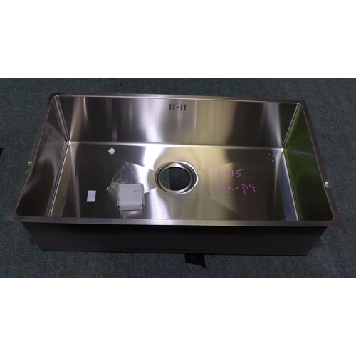 3137 - Metal & Composite Trough Style - Undermount Sink (Dinted Frame) (416-195) * This lot is subject to V... 