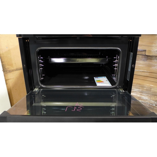 3142 - AEG Built In Double Oven (H888xW594xD548) - model no:- DEK431010M, original RRP £775 inc. VAT (416-3... 