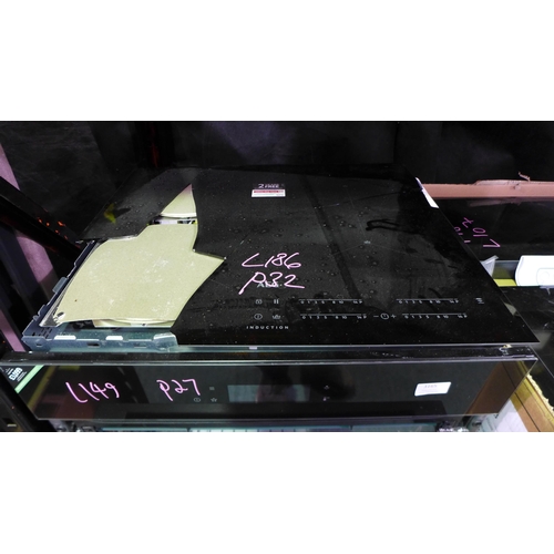 3165 - Two Damaged AEG Appliances Incl: Multifunction Pyrolytic Oven Model: BPK748380B & 4 Zone Induction H... 