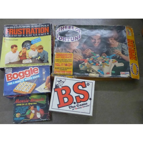 1080 - Frustration, Wheel of Fortune and other board games **PLEASE NOTE THIS LOT IS NOT ELIGIBLE FOR POSTI... 