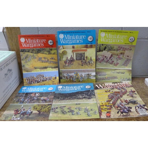 1088 - Military Modelling (55), Miniature War Games (11), War Games Illustrated (11) and Battle (12) magazi... 