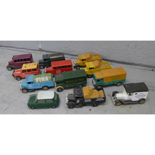 1108 - Three 1/18th scale model vehicles and other die-cast model vehicles including Corgi **PLEASE NOTE TH... 