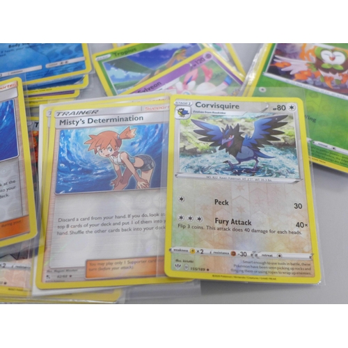 620 - 240 Holographic Pokemon cards, different years and sets