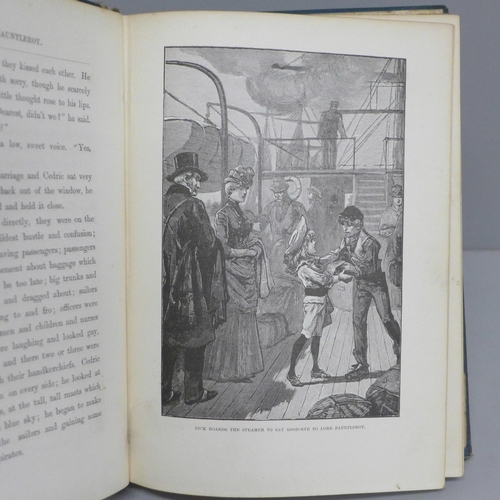 622 - Little Lord Fauntleroy by Frances Burnett with blue and red cloth, published by Frederick Warne & Co... 