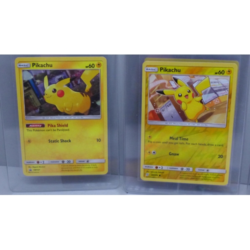 641 - Ten rare Pikachu Pokemon cards