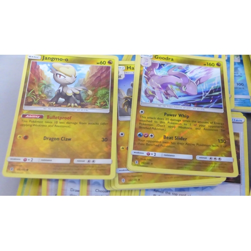 660 - 270 Reverse holographic Pokemon cards, 2017, Evolving Skies and Burning Shadows, etc.