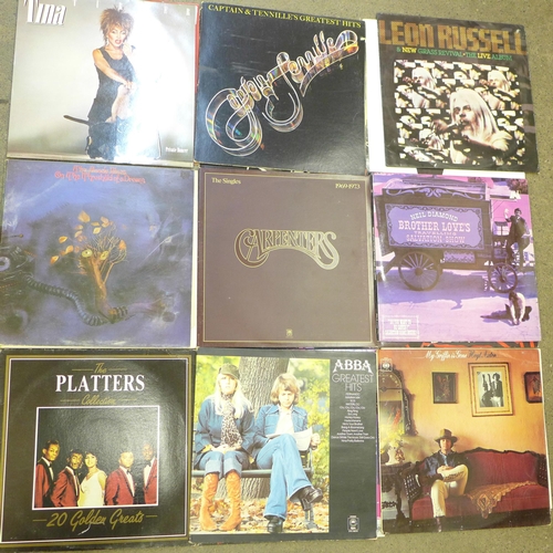 676 - Eighteen LP records including Queen, Ten Years After and Nick Drake