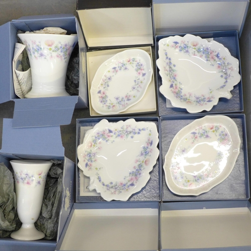 731 - Four Wedgwood figures and other Wedgwood porcelain, all boxed