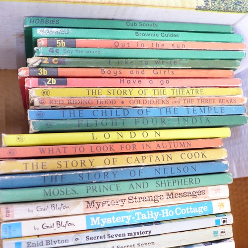 732 - A collection of children's books from 1960s and 1970s including Ladybird and Enid Blyton