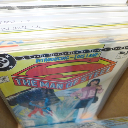 738 - A collection of over 400 Marvel and DC comics, mostly unread condition (Please see images for a cata... 