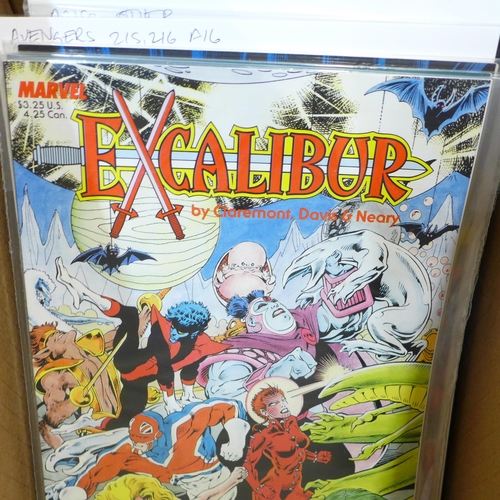 738 - A collection of over 400 Marvel and DC comics, mostly unread condition (Please see images for a cata... 