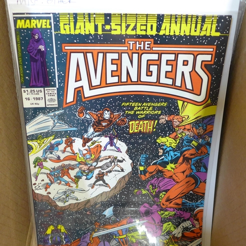 738 - A collection of over 400 Marvel and DC comics, mostly unread condition (Please see images for a cata... 