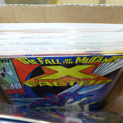 738 - A collection of over 400 Marvel and DC comics, mostly unread condition (Please see images for a cata... 