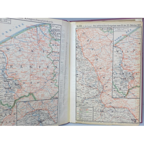 746 - Five folders of German WWI maps