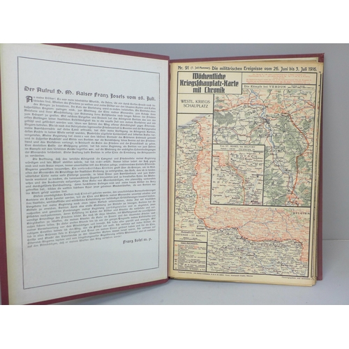 746 - Five folders of German WWI maps