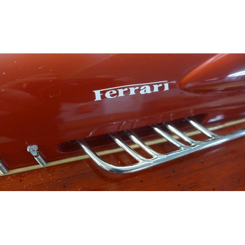 1456 - A Ferrari Hydroplane speedboat model