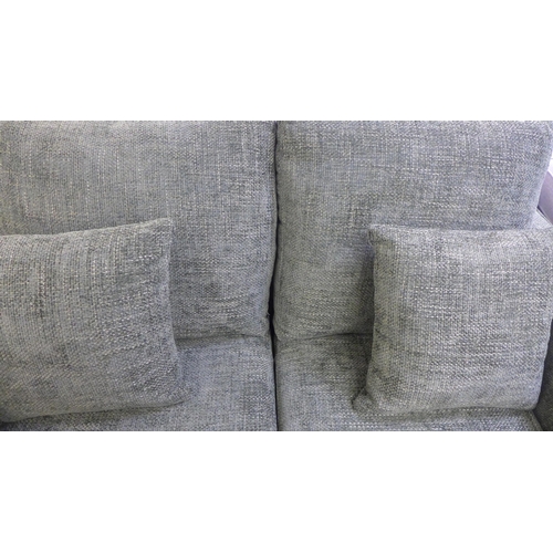 1461 - A Shada Hopsack green upholstered two seater sofa RRP £849