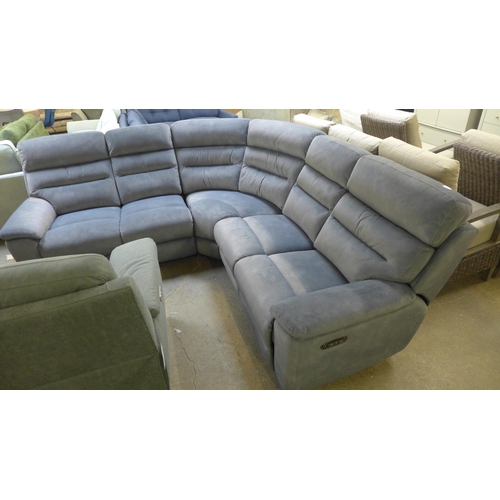 1478 - Ellis Grey Corner Sofa With Power Head and Foot, original RRP £1416.66 + VAT (4190-46) * This lot is... 