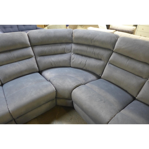 1478 - Ellis Grey Corner Sofa With Power Head and Foot, original RRP £1416.66 + VAT (4190-46) * This lot is... 