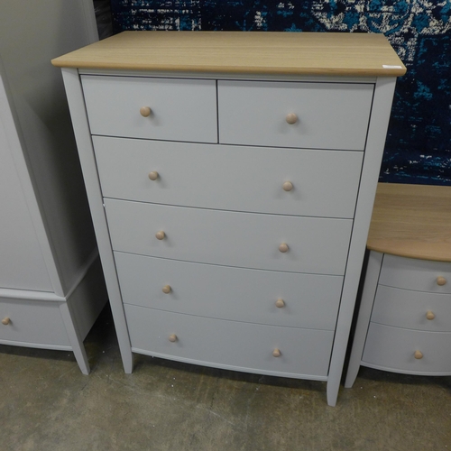 1507 - Whitby Scandi 4+2 Drawer Chest of Drawers, original RRP £499.99 + VAT (4190-9) * This lot is subject... 