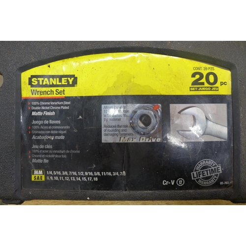 2005 - A Stanley spanner set * This lot is subject to VAT