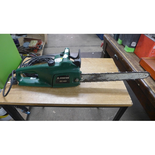 2025 - A Stayer ES400 electric chainsaw - W