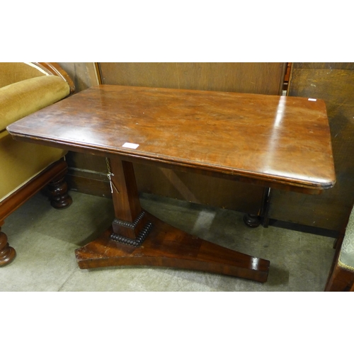 114 - A Regency mahogany adjustable reading table