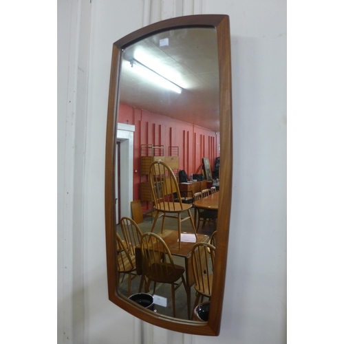 15 - A teak framed mirror