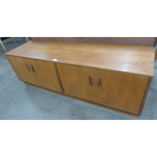 53 - A G-Plan Fresco teak four door lowboard