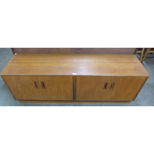 53 - A G-Plan Fresco teak four door lowboard