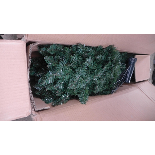 2535 - A 7ft Christmas tree - boxed